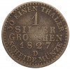 1 серебряный грош 1827 года D Пруссия