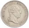 1/6 талера 1827 года Саксония «Смерть Короля Фридриха Августа I»