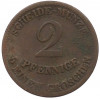 2 пфеннига 1856 года Саксен-Кобург-Гота