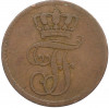 3 пфеннига 1843 года Мекленбург-Шверин