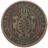 5 пфеннигов 1862 года Саксония