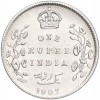 1 рупия 1907 года Британская Индия