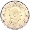 2 евро 2017 года Монако