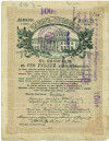 100 рублей 1918 года Иркутск (Печать на Займе Свободы)