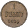 1 пенни 1900 года Русская Финляндия