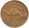 1 пенни 1952 года Австралия