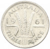 3 пенса 1961 года Австралия