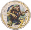 3 евро 2025 года Австрия «Фантастические Мифические существа — Тролль»