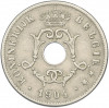 10 сантимов 1904 года Бельгия — Надпись на фламандском (BELGIE)