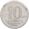 10 сентаво 1956 года Бразилия