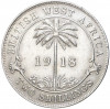 2 шиллинга 1918 года H Британская Западная Африка
