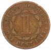 1 цент 1944 года Британский Гондурас