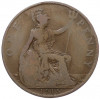 1 пенни 1915 года Великобритания