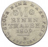 1/6 талера 1809 года Вестфалия