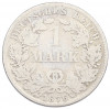 1 марка 1876 года A Германия