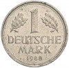 1 марка 1988 года F Западная Германия (ФРГ)