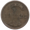 2 рентенпфеннига 1924 года A Германия