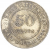 50 центов 1920 года Стрейтс Сетлментс