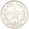 1 марка 1872 года Русская Финляндия