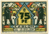 75 пфеннигов 1921 года Германия — Карлоу (Нотгельд)