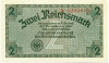 2 рейхсмарки 1940 года Германия (Для оккупированных территорий)