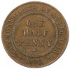 1/2 пенни 1922 года Австралия