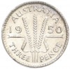 3 пенса 1950 года Австралия