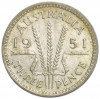 3 пенса 1951 года PL Австралия