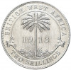 2 шиллинга 1913 года Британская Западная Африка