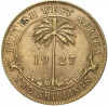 2 шиллинга 1927 года Британская Западная Африка
