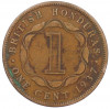 1 цент 1937 года Британский Гондурас
