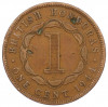 1 цент 1944 года Британский Гондурас
