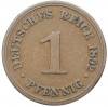 1 пфенниг 1892 года А Германия