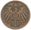 1 пфенниг 1911 года D Германия