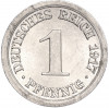 1 пфенниг 1917 года E Германия