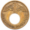 2 рейхспфеннига 1936 года D Германия