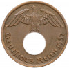 2 рейхспфеннига 1937 года D Германия