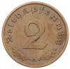 2 рейхспфеннига 1938 года A Германия