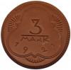 3 марки 1921 года Германия — город Альтенбург (Нотгельд)