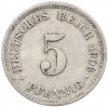 5 пфеннигов 1906 года D Германия