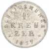 1 крейцер 1837 года Гессен-Дармштадт