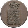 1 пфенниг 1838 года Саксония