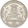 1 талер 1865 года Бремен «Второй немецкий стрелковый фестиваль»