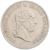 1/6 талера 1827 года Саксония «Смерть Короля Фридриха Августа I»