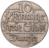 10 пфеннигов 1923 года Данциг
