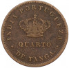 1/4 танга 1886 года Португальская Индия
