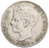 1 песета 1900 года Испания