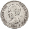 5 песет 1890 года Испания