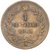 1 чентезимо 1861 года М Италия