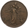 10 чентезимо 1911 года Италия «50 лет Королевству»